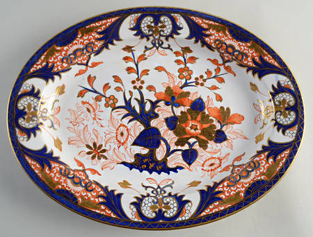 Kings (Older Backstamp) 16" Oval Serving Platter