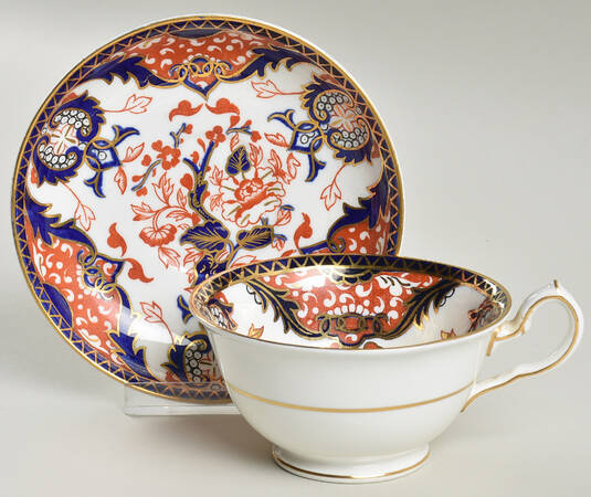 Kings (Older Backstamp) Footed Cup & Saucer Set