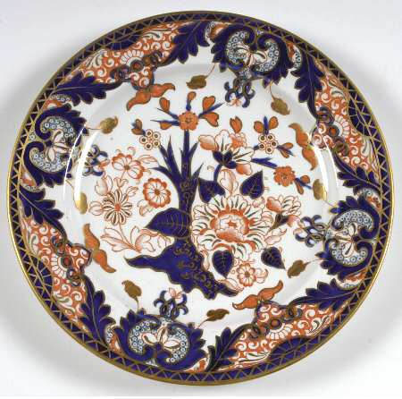 Kings (Older Backstamp) Dinner Plate by Royal Crown Derby