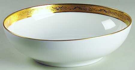 Ambassador Gold (White, No Verge) Coupe Cereal Bowl