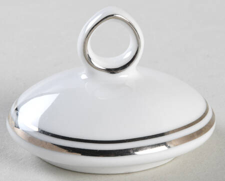 Platinum Charm Lid for Sugar Bowl