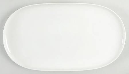 Everytime White 12" Oval Serving Platter