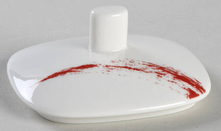Paint It Red Lid for Sugar Bowl