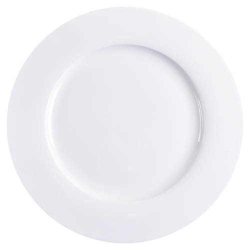 Pure Vanilla Dinner Plate