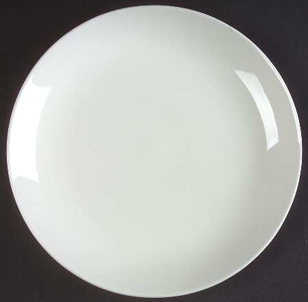 Pure Vanilla Luncheon Plate