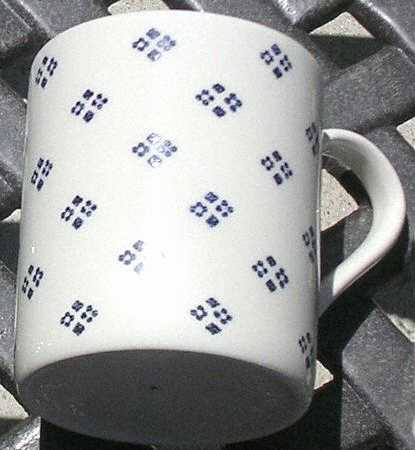Burlington Blue Mug