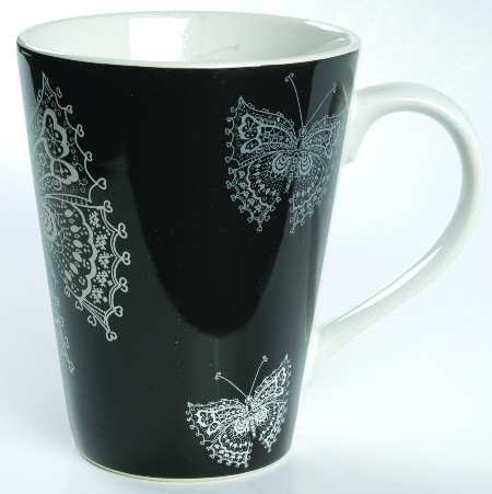Butterfly Lace Mug