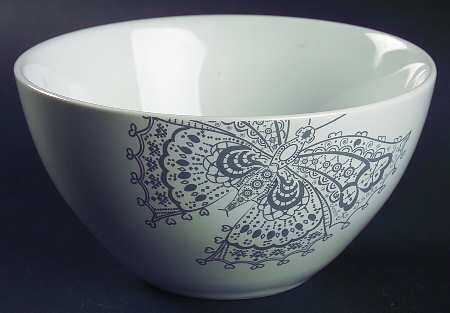Butterfly Lace Soup/Cereal Bowl