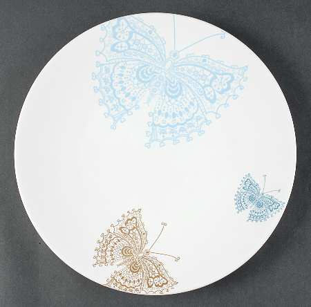 Butterfly Lace Dinner Plate
