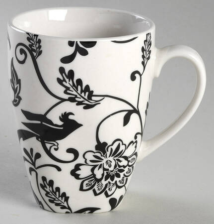 Songbird Black Mug