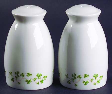 Trellis Shamrock (Century) Salt & Pepper Set