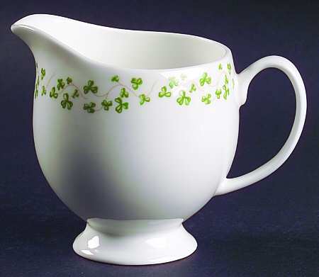 Trellis Shamrock (Century) Creamer
