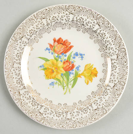 Royal Splendor Salad Plate