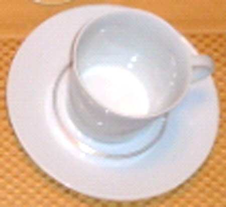 RBO12 Flat Cup & Saucer Set