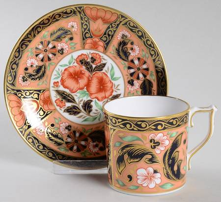 Tien Manh Dinh Flat Demitasse Cup & Saucer Set