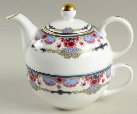 RD405 Individual Teapot & Lid with Cup
