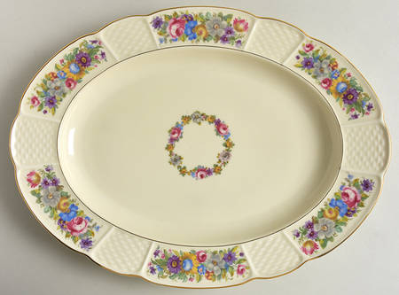 2193-2645 14" Oval Serving Platter