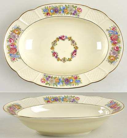 2193-2645 10" Oval Vegetable Bowl