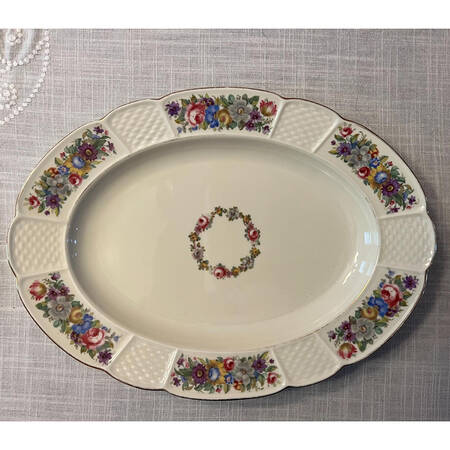 2193-2645 12" Oval Serving Platter
