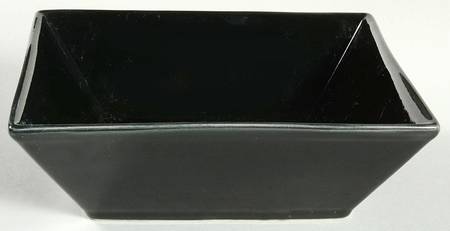 Black (Square) Coupe Soup Bowl
