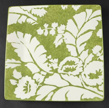 Ambiance Apple Green Square Dinner Plate