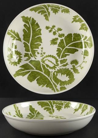 Ambiance Apple Green 13" Pasta Serving Bowl