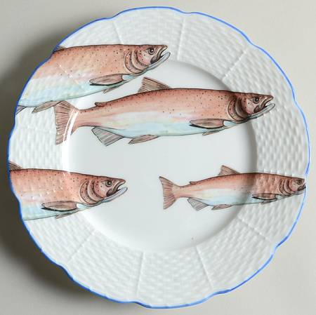 Dinard Les Poissons Dessert/Pie Plate