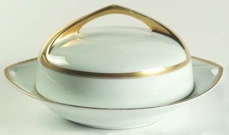 D1428 Round Covered Butter