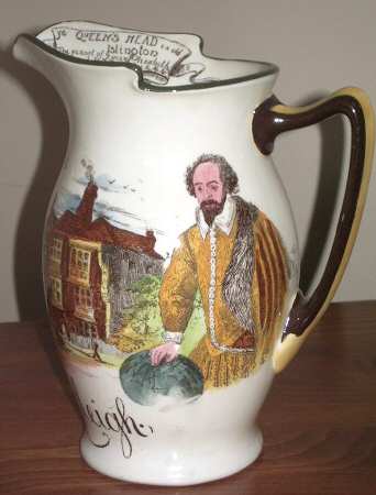 Authors and Inns Jug