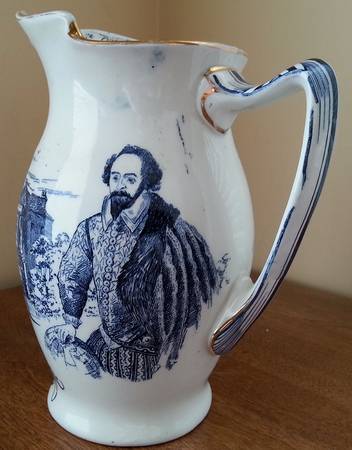 Authors and Inns Medium Jug