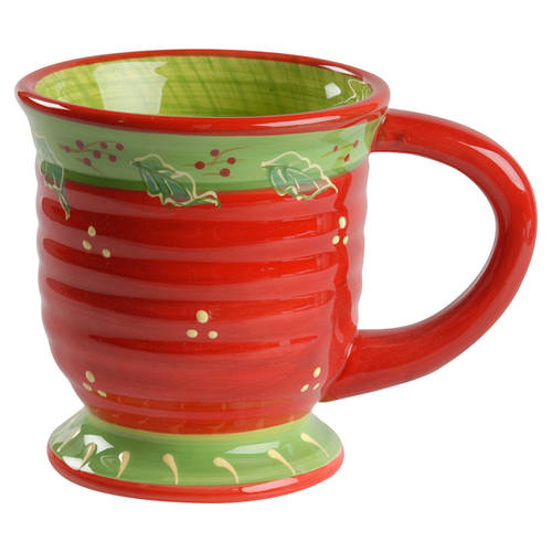 Holly Christmas Mug