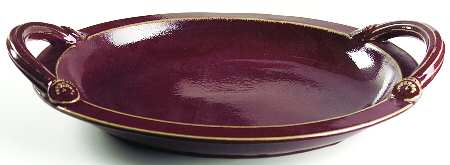 Douce Provence Beaujolais 21" Oval Handled Platter