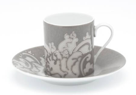 Boudoir Flat Demitasse Cup & Saucer Set