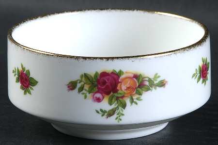 Old Country Roses (Not Fluted) Small Fruit/Dessert (Sauce) Bowl