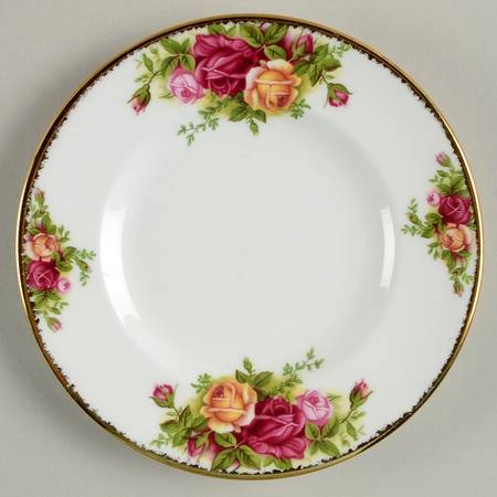 Old Country Roses (Not Fluted) Bread & Butter Plate