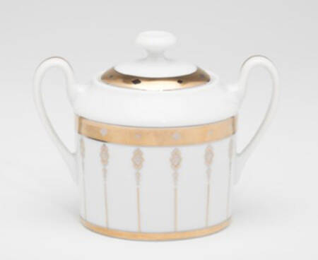 Grande Armee Sugar Bowl & Lid