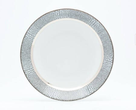 Makassar-Platinum Soup/Cereal Bowl