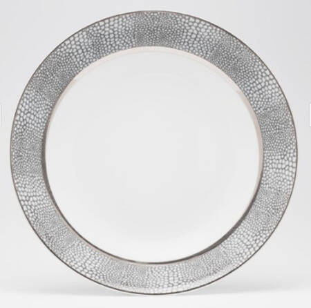 Makassar-Platinum 11" Deep Round Platter
