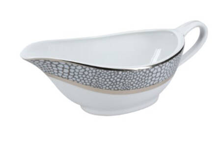 Makassar-Platinum Gravy Boat