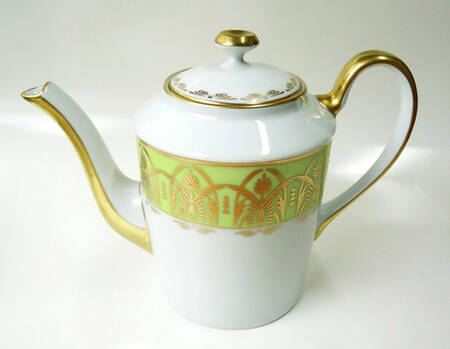 Oasis Green Teapot & Lid