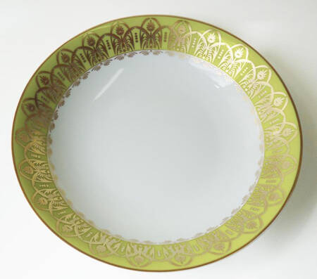 Oasis Green 11" Deep Round Platter