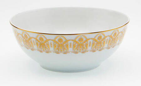 Oasis White 9" Salad Serving Bowl