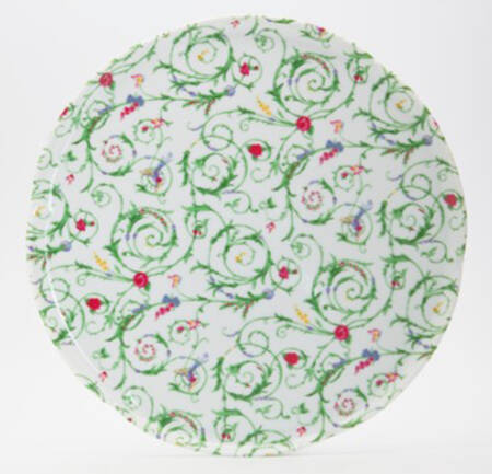 Fruits d'Ete' Cake Plate