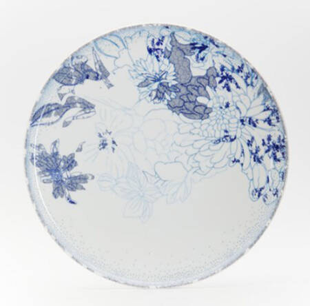 Reve Bleu Cake Plate