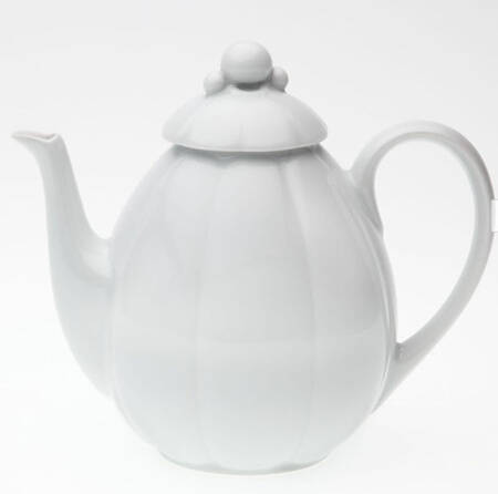 Nymphea White Coffee Pot & Lid