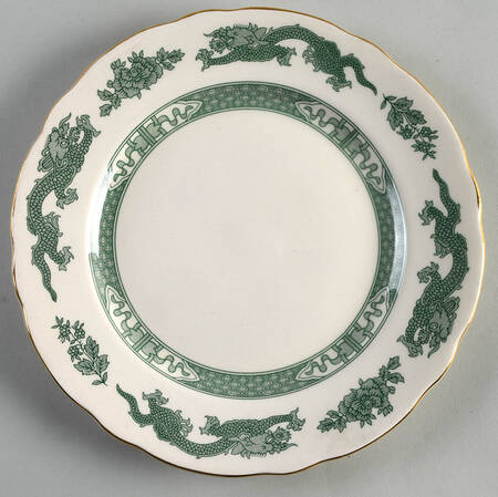 Dragon Green Salad Plate