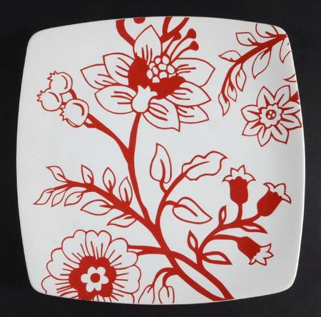 Stanford Park Red Dinner Plate