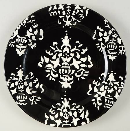 Ambiance Black 11" Chop Plate (Round Platter)