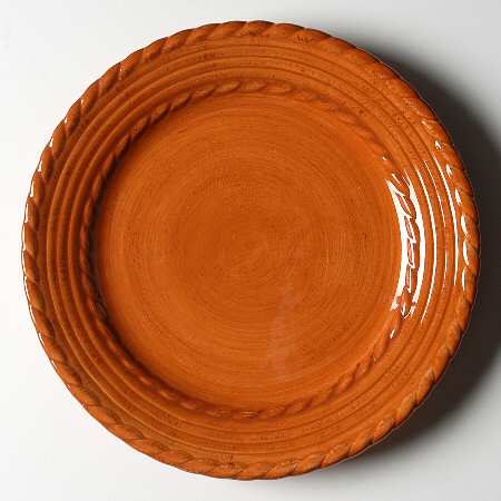 Bellini Terra Cotta Salad Plate