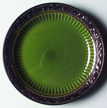 Tara Collection Emerald Green Salad Plate